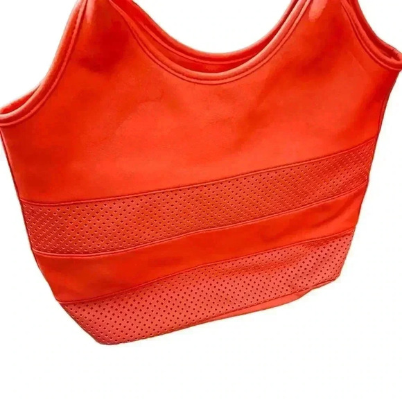 Beautiful Vibrant Tangerine Tote. - Picture 15 of 16